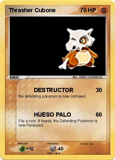 Pokemon Thrasher Cubone