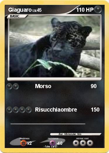 Pokemon Giaguaro