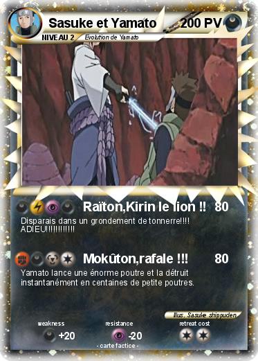 Pokemon Sasuke et Yamato
