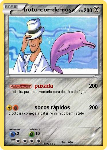 Pokemon boto-cor-de-rosa