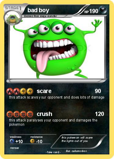 Pokemon bad boy