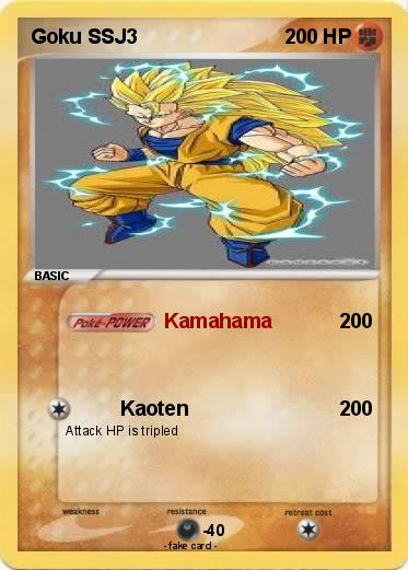 Pokemon Goku SSJ3