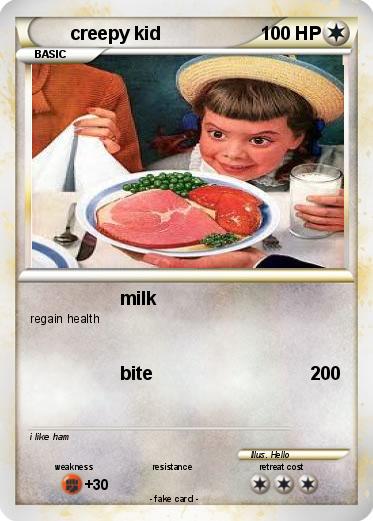 Pokemon creepy kid