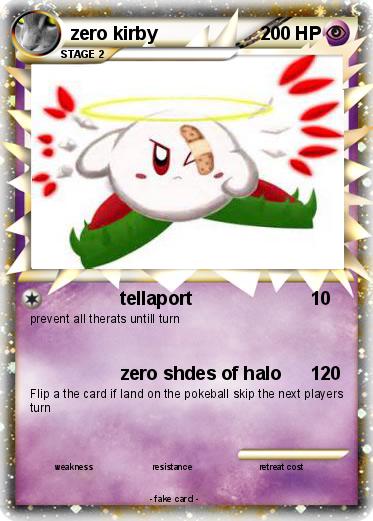 Pokemon zero kirby