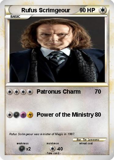 Pokemon Rufus Scrimgeour