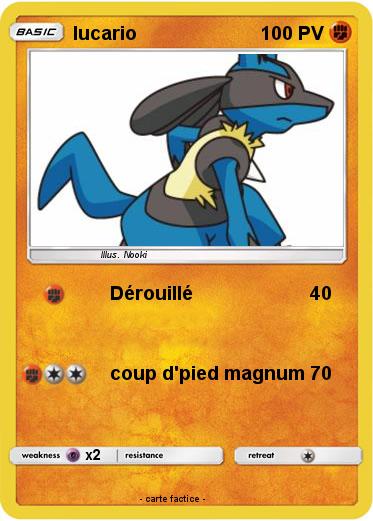 Pokemon lucario