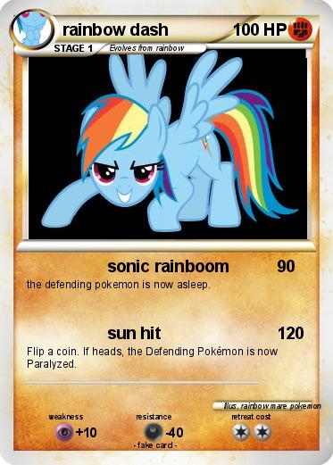 Pokemon rainbow dash