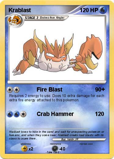 Pokemon Krablast