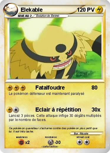 Pokemon Elekable