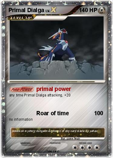 Pokemon Primal Dialga