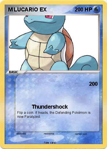 Pokemon M LUCARIO EX