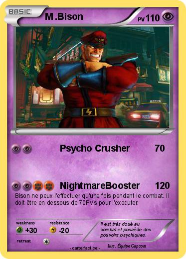 Pokemon M .Bison