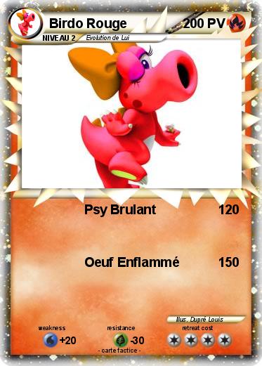 Pokemon Birdo Rouge