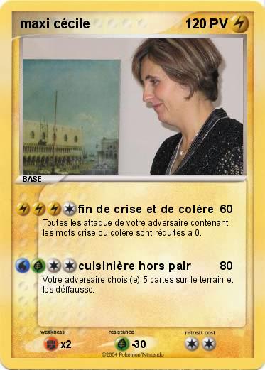 Pokemon maxi cécile
