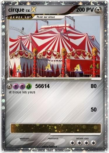 Pokemon cirque