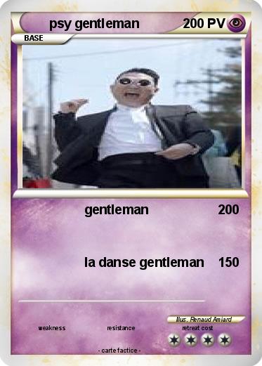 Pokemon psy gentleman