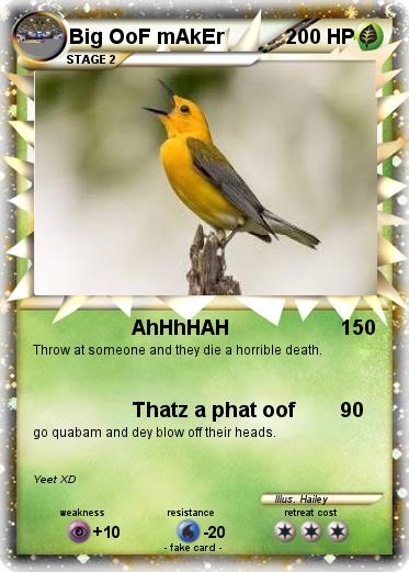 Pokemon Big OoF mAkEr