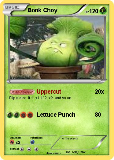 Pokemon Bonk Choy