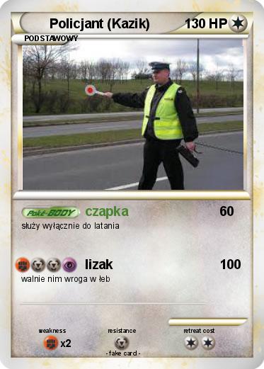 Pokemon Policjant (Kazik)