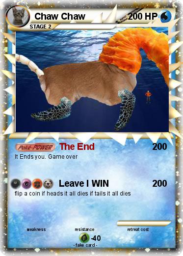 Pokemon Chaw Chaw
