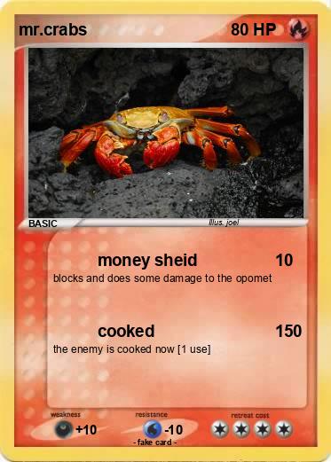 Pokemon mr.crabs