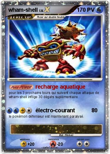 Pokemon wham-shell