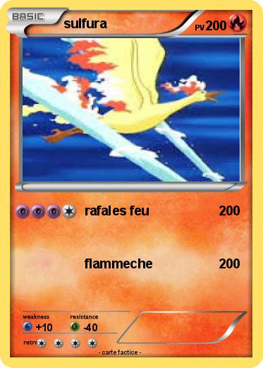 Pokemon sulfura