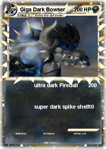 Pokemon Giga Dark Bowser