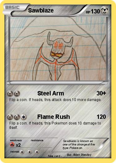Pokemon Sawblaze