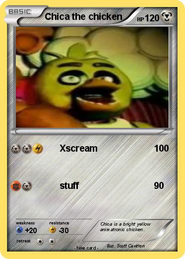 Pokemon Chica the chicken