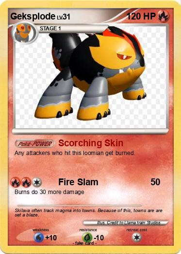 Pokemon Geksplode
