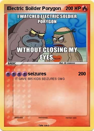 Pokemon Electric Soilder Porygon