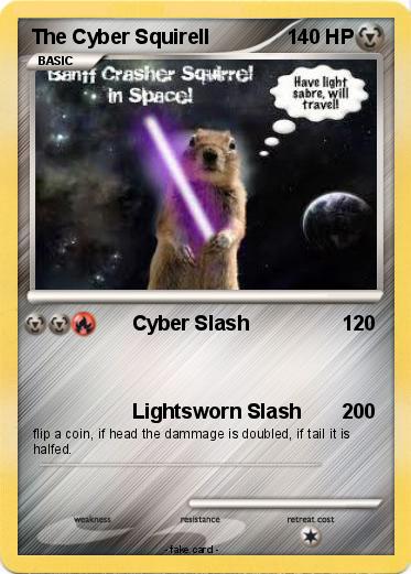 Pokemon The Cyber Squirell