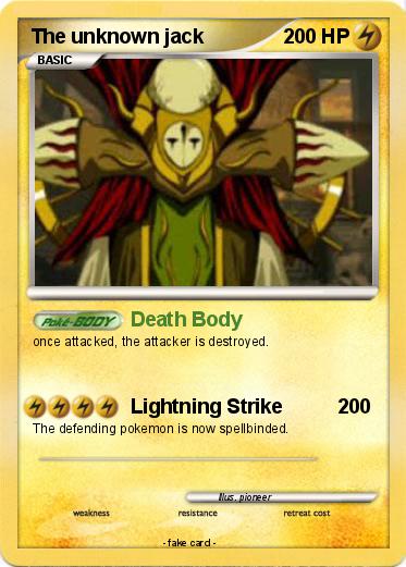 Pokemon The unknown jack