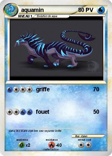 Pokemon aquamin