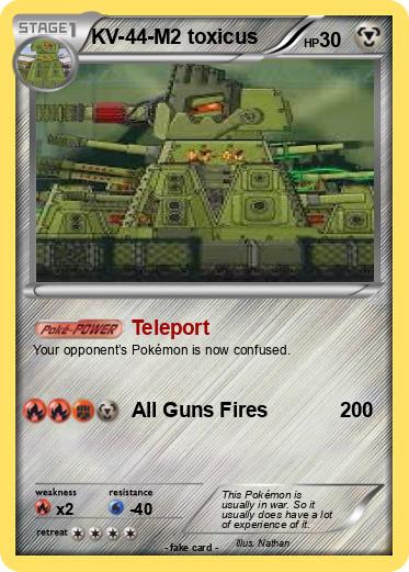 Pokemon KV-44-M2 toxicus