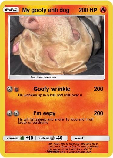 Pokemon My goofy ahh dog