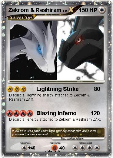 Pokemon Zekrom & Reshiram