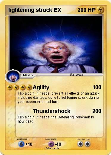 Pokemon lightening struck EX