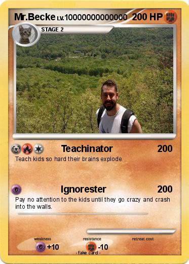 Pokemon Mr.Becke