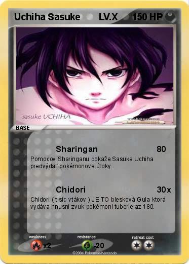 Pokemon Uchiha Sasuke       LV.X