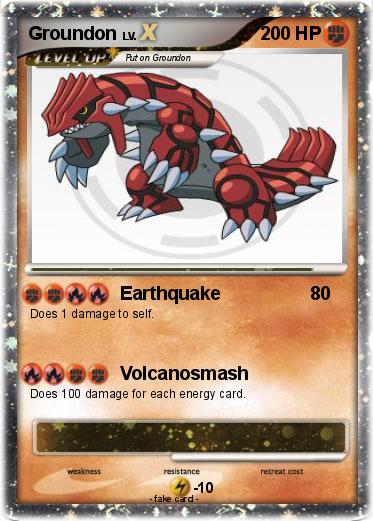 Pokemon Groundon