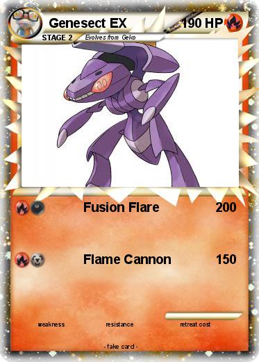 Pokemon Genesect EX