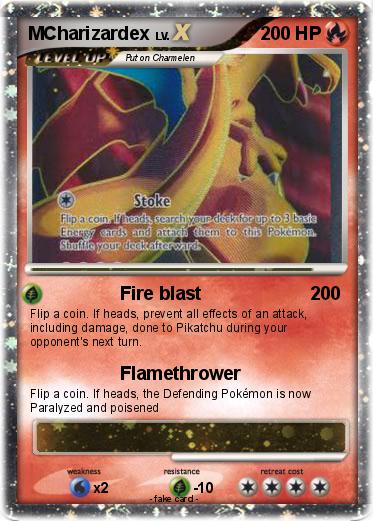 Pokemon MCharizardex