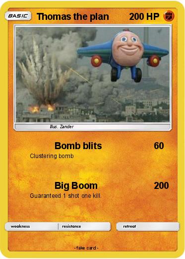 Pokemon Thomas the plan