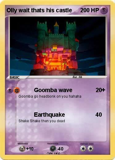 Pokemon Olly wait thats his castle