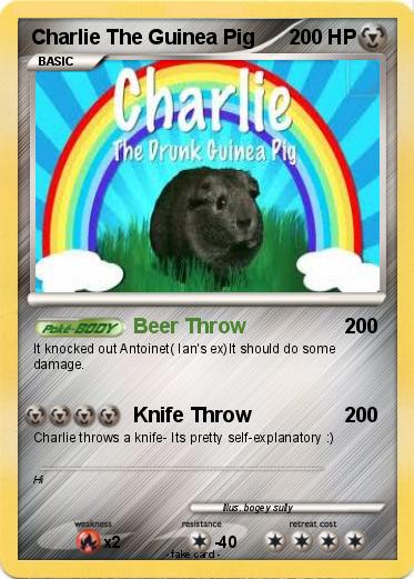 Pokemon Charlie The Guinea Pig