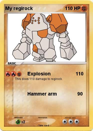 Pokemon My regirock