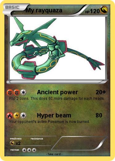 Pokemon My rayquaza