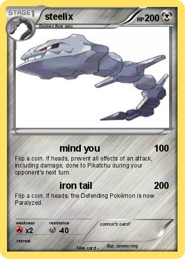 Pokemon steelix